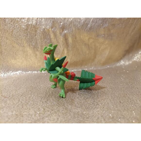 Tomy Nintendo Pokemon Mega Sceptile 2.75" Vinyl Action Figure Official